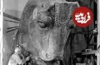 عکس| گاو سنگی هخامنشی در شیکاگو است!