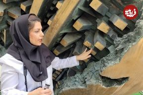 تصاویر؛ اثر تراز اولی که سال ۱۳۵۷ به ایران منتقل شد، مرمت می‌شود