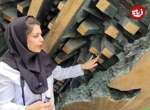 تصاویر؛ اثر تراز اولی که سال ۱۳۵۷ به ایران منتقل شد، مرمت می‌شود