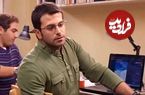 عکس| سفر در زمان؛ «جواد جوادی» سریال بچه مهندس 3 در حال اسب سواری؛ سال 1402