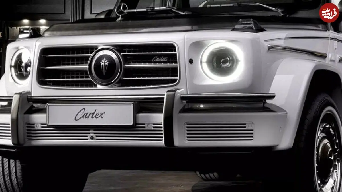 تصاویر؛ تزئین مرسدس بنز با پودر الماس و پوست کروکودیل؛ شاسی‌بلند ۱۷۰ میلیارد تومانی
