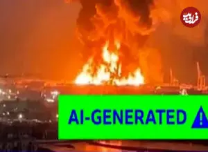 تصاویر| انفجار ویدیوهای جعلی هوش مصنوعی در روزهای جنگ 