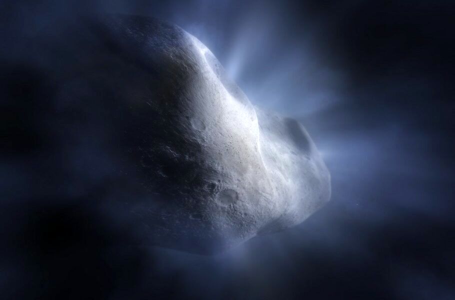 تلسکوپ جیمز وب اطراف یک دنباله‌دار در کمربند اصلی سیارک‌ها، آب پیدا کرد