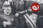 عکس| سفر زمان؛ «عبدالغفارخان و همراهانش» با لباس رسمی و شمشیر در کنار روس‌ها
