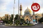 عکس؛ دیوارنگاره جدید میدان فلسطین: دنبال پناهگاه باشید