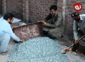 ببینید| چگونه میلیون‌ها شیشه دورریز از طریق بازیافت به شیشه عطر تبدیل می‌شوند؟