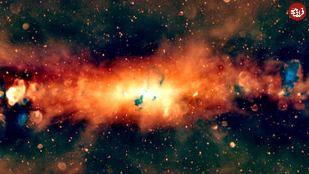 کهکشان راه شیری رنگ عوض کرد؛ نقشه جدید از کهکشان ما، در نوری که چشم انسان نمیبیند!