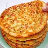 ببینید| طرز تهیه یک غذای ساده و جدید با آرد، شیر و کدو