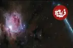 عکس روز ناسا از همنشینی دنباله‌دار و شکارچی