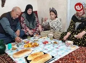 ببینید| غذای روستایی در ایران؛ پخت آبگوشت اصیل و سنتی در روستا