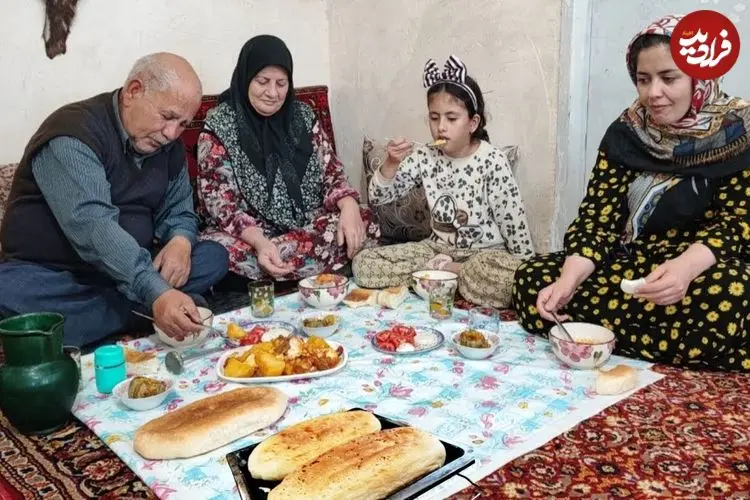 ببینید| غذای روستایی در ایران؛ پخت آبگوشت اصیل و سنتی در روستا