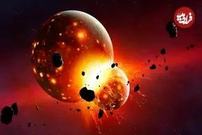 «تیا»؛ سیاره‌ای که احتمالا زمین آن را بلعید تا ماه شکل بگیرد