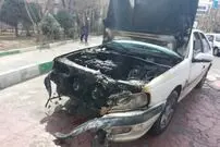 ببینید؛ شرایط شوکه‌کننده مرسدس بنز بعد از تصادف با پژو پارس!