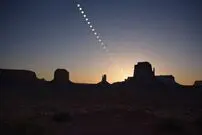 تصویر روز ناسا: حلقه‌ آتش بر فراز دره یادبود