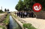 عکس؛ تعهد حاج اسماعیل فلاح در قنات‌داری؛ قنات طالب‌آباد هنوز زنده است
