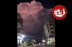 ببینید؛ ابر ترسناک در پاکستان! 