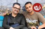 عکس؛ سفر در زمان؛ چهره «ساعد» در اتاق گریم سریال طوبی؛ سال 1403