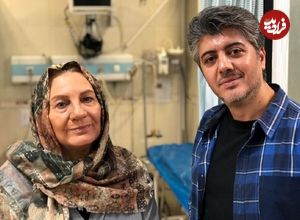 عکس؛ سفر در زمان؛ «خانم مظفری» سریال ستایش در 56 سالگی؛ سال 1384