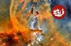 عکس روز ناسا از «سحابی مجسمه آزادی»