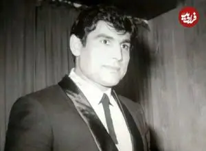 عکس| سفر در زمان؛ «نعمت الله آغاسی» به همراه پسر خردسال اش در یک مهمانی؛ دهه 50