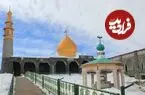 عکس| سفر زمان؛ «امامزاده هاشم» جاده هراز و زائران در دوران قاجار