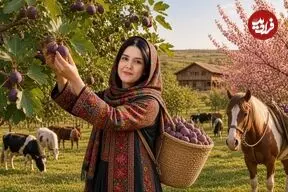 ببینید| غذای روستایی در ایران؛ ساخت تنور گلی؛ پخت نان و  تهیه مربای انجیر