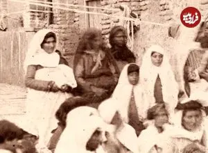 عکس| سفر زمان؛ عکس دسته‌جمعی «زنان صوفی» در ساوجبلاغ؛ 130 سال قبل