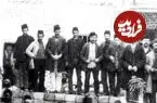 عکس| سفر زمان؛ تاجران ارمنی و کارگران کشمش‌پاک‌کن در دوران قاجار