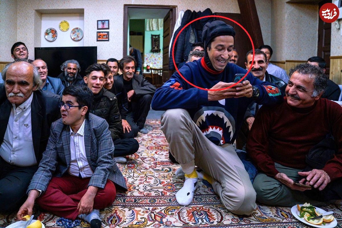 (تصاویر) رونمایی «بهتاش فریبا» سریال پایتخت از تیپ و چهره جدیدش در اصفهان