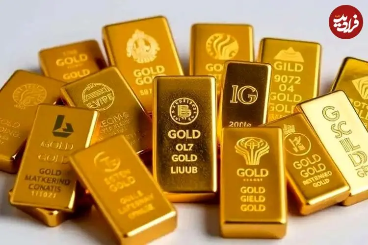 جدول| قیمت انس جهانی امروز سه شنبه ۲۱ بهمن؛ طلا آرام گرفت