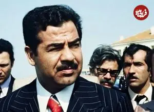 عکس| سفر در زمان؛ «صدام» در حال شلیک آرپی‌جی در طول جنگ با ایران؛ سال 1359