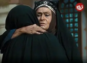 عکس| سفر در زمان؛ «دومه، مادر مختار» سریال مختارنامه در 94 سالگی؛ سال 1400