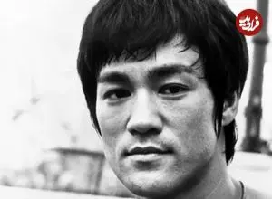 عکس| سفر در زمان؛ «بروسلی» در حال اجرای فن خطرناک اش در یک فیلم؛ سال 1349