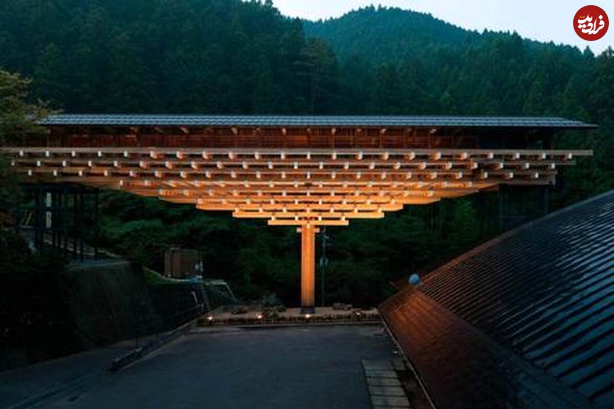 (تصاویر) موزه پل چوبی یوسوهارا؛ اثری جالب از یک معمار مشهور ژاپنی 