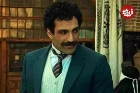 عکس| «حمید صفت» در حال خوردن سیب زمینی تخم مرغ در پشت صحنه سریال بامداد خمار