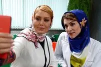 عکس| سفر زمان؛ «سحر قریشی» با لباس عروس در پشت‌صحنه «ثبت با سند برابر است»