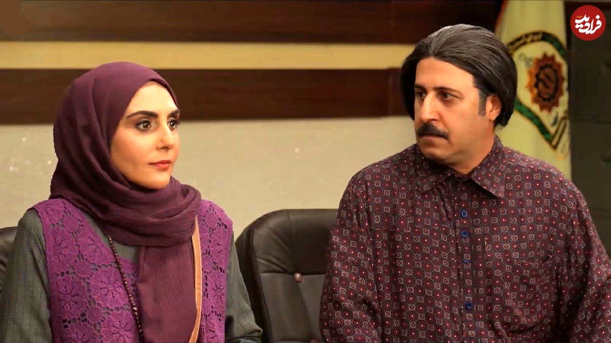 عکس| سفر به تاریخ؛ «رحمت و شری» در اتاق گریم سریال «پایتخت 7»