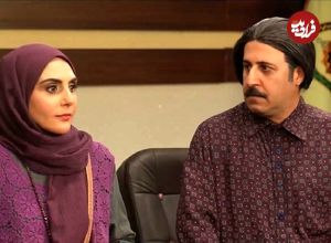 عکس| سفر به تاریخ؛ «رحمت و شری» در اتاق گریم سریال «پایتخت 7»