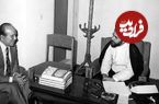 عکس؛ سفر در تاریخ؛ «شهید مفتح در سفر حج و در کنار غار حراء»؛ دهه 40