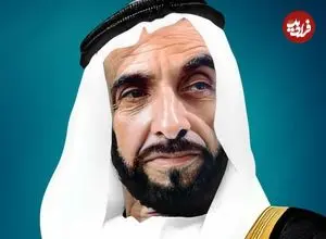 عکس| سفر در زمان؛ «شیخ زاید» در حال قدم زدن با پادشاه مراکش در رباط؛ سال 1358