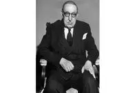 عکس| سفر در زمان؛ «احمد قوام، نخست وزیر ایران» در کنار هندسون؛ سال 1331