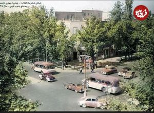 (عکس) سفر به تهران قدیم؛ عکس ۷۰سال پیش خیابان ولیعصر را ببینید!