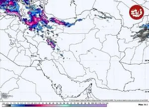 عجب الگوی بارشی جذابی؛ وقوع بارش های گسترده و فراوان در نیمی از ایران