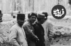 عکس| سفر زمان؛ گروهی از مردان ایرانی که کنار یک دیوار گلی ایستاده‌اند؛ سال 1314