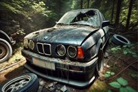 ببینید؛ مراحل بازسازی، تعمیر و رنگ آمیزی یک BMW E30 که 20 سال در جنگل رها شده بود!