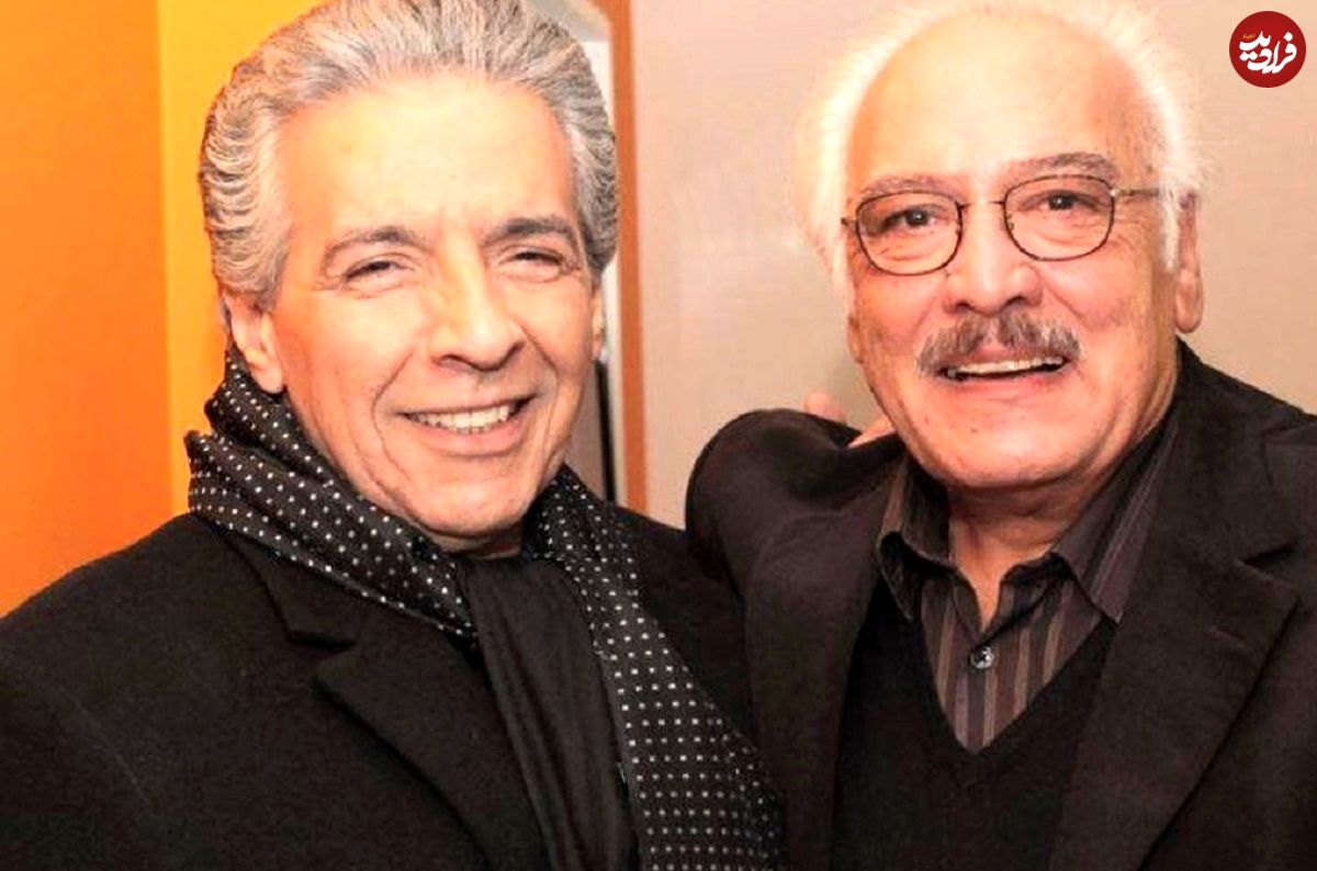 عکس| سفر در زمان؛ «منوچهر وثوق و فردین» با مدل سبیل خاص در دهه 50