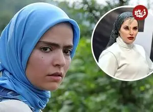 عکس| چهره روز؛ «سپیده خداوردی» با تیپ و ظاهر متفاوت در اتاق گریم سریال اکسیر