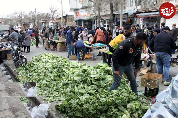 ببینید؛ رفتار ناراحت کننده ماموران شهرداری قزوین با فروشندگان خیابانی