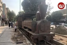 عکس| سفر به ایران قدیم؛ «ماشین دودی» در مسیر تهران به حرم حضرت عبدالعظیم ری؛ سال 1262