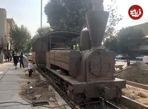 عکس| سفر به ایران قدیم؛ «ماشین دودی» در مسیر تهران به حرم حضرت عبدالعظیم ری؛ سال 1262